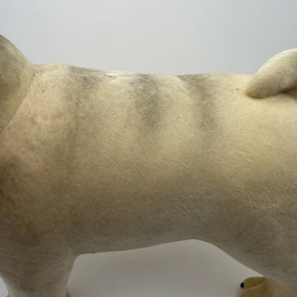 Realistic Pug Dog Statue Sculpture Unbranded